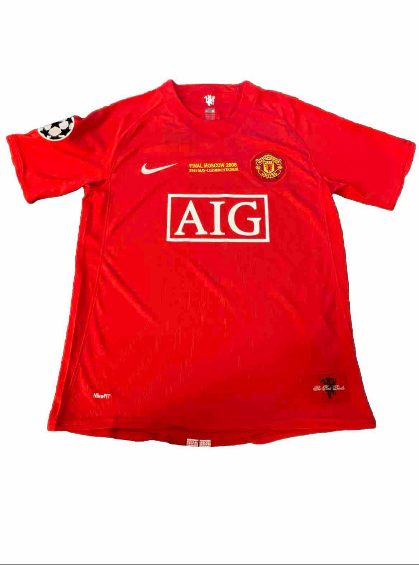 Ronaldo Final UCL Manchester United Retro Jersey