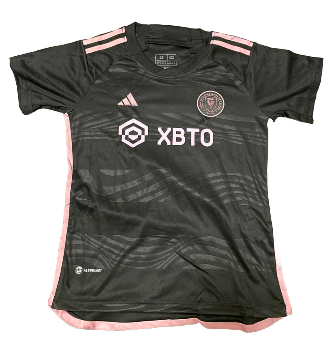 YOUTH / KIDS 2023 INTER MIAMI AWAY #10 MESSI SOCCER JERSEY- WITH SHORTS SET 22/23 ORIGINAL