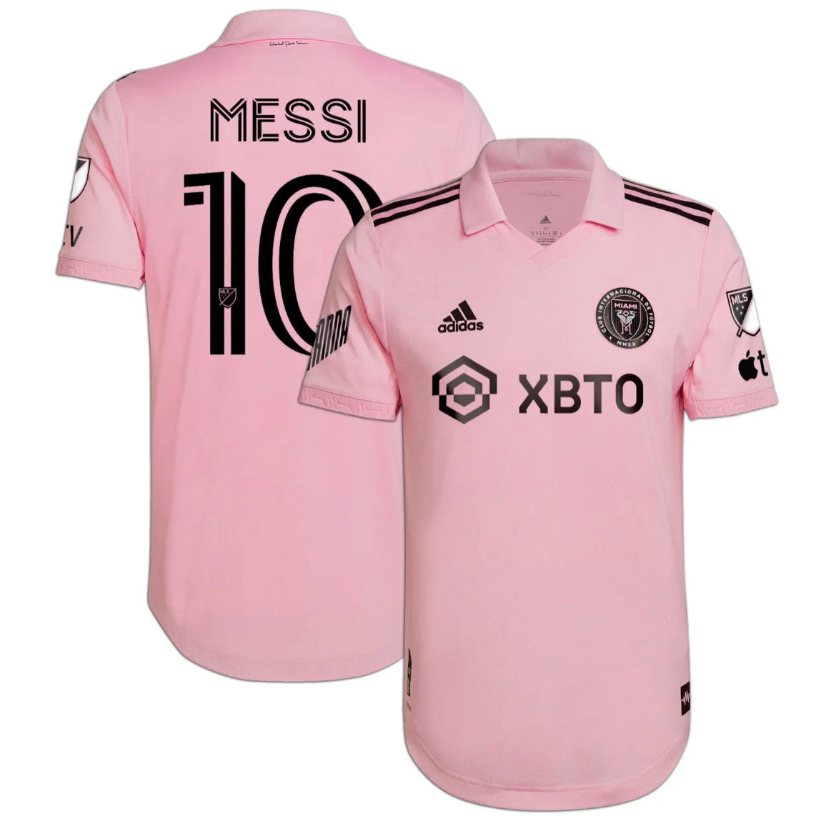 Messi 10 Inter Miami FC Pink Design Baseball Jersey - Growkoc