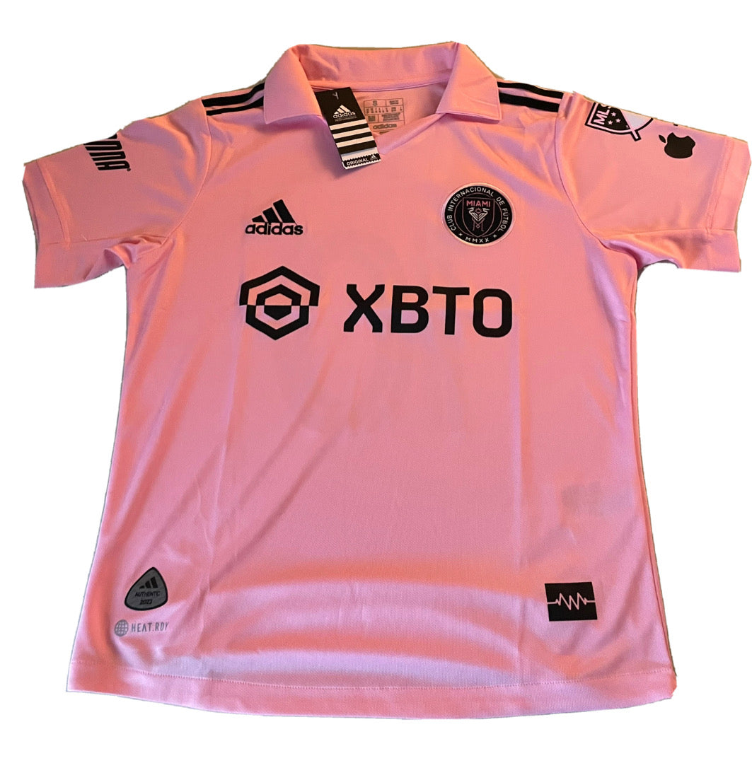 Inter Miami CF Adidas Messi #10 Home Authentic Jersey - Pink, XL